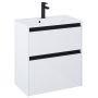 Roca Gap Pro A857908806 szafka 58.5x37.6x63.5 cm podumywalkowa wisząca biała zdj.3