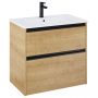Roca Gap Pro A857909464 szafka 68.5x37.6x63.5 cm podumywalkowa wisząca dąb zdj.3