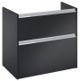 Roca Gap Pro A857909532 szafka 68.5x37.6x63.5 cm podumywalkowa wisząca czarna zdj.1