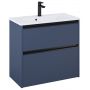 Roca Gap Pro A857909538 szafka 68.5x37.6x63.5 cm podumywalkowa wisząca niebieska zdj.3