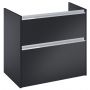 Roca Gap Pro A857910532 szafka 78.5x37.6x63.5 cm podumywalkowa wisząca czarna zdj.1