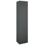 Roca Extra A857956531 szafka 40x35.2x180 cm boczna wisząca antracyt zdj.1