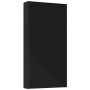 Roca Extra A857957351 szafka 40x12.6x80 cm boczna wisząca czarna zdj.1