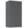 Roca Extra A857958153 szafka 40x21.6x80 cm boczna wisząca antracyt zdj.1