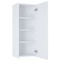 Roca Extra A857958529 szafka 40x21.6x80 cm boczna wisząca biała zdj.3