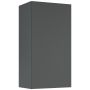 Roca Extra A857958531 szafka 40x21.6x80 cm boczna wisząca antracyt zdj.1