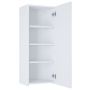 Roca Extra A857958806 szafka 40x21.6x80 cm boczna wisząca biała zdj.3