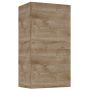 Roca Extra A857958808 szafka 40x21.6x80 cm boczna wisząca dąb zdj.1