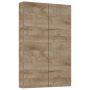 Roca Extra A857960808 szafka 50x12.6x80 cm dąb zdj.1