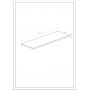 Roca Kwadro A857966579 blat 121x40 cm orzech zdj.2