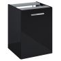 Roca Kwadro A857973351 szafka 39.8x38.4x53 cm boczna wisząca czarna zdj.1