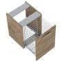 Roca Kwadro A857973808 szafka 39.8x38.4x53 cm boczna wisząca dąb zdj.3