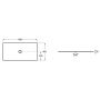 Roca Cratos A3740L0660 brodzik prostokątny 180x80 cm kawowy zdj.2