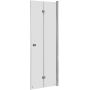 Roca Capital AM4509012M drzwi prysznicowe 90 cm składane do wnęki zdj.1