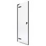 Roca Metropolis-N AMP0813016M drzwi prysznicowe 130 cm uchylne czarny mat/szkło przezroczyste zdj.3