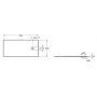 Roca Magma APE015DC32003650 brodzik prostokątny 150x80 cm beżowy zdj.2