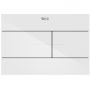 Roca PS A890224300 przycisk spłukujący do wc biały zdj.1