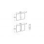 Roca Duplo S A8905233MM płytka przycisku spłukującego do wc zdj.2