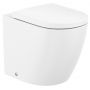Roca Meridian A347747620 miska wc stojąca bez kołnierza ze spłukiwaniem wirowym biały mat zdj.1