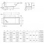 Roca Easy A248622000 wanna prostokątna 170x75 cm biała zdj.2