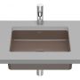 Roca Inspira A327536660 umywalka 43x32.5 cm prostokątna podblatowa brąz/beż zdj.1