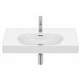 Roca Meridian A327745000 umywalka 80x46 cm prostokątna ścienna-meblowa biała zdj.1