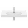 Roca Meridian A327746000 umywalka 100x46 cm prostokątna ścienna-meblowa biała zdj.1