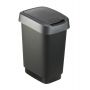 Rotho Twist 1754308850 kosz na śmieci 10 l czarny zdj.1
