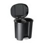 Rotho Duo Paso 1760108080 pojemnik na odpady 20 l czarny zdj.1