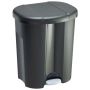 Rotho Trio 1761108851 pojemnik na odpady 40 l czarny zdj.6
