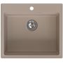 Ruvetti Absol 60 3001ABBE60W zlewozmywak granitowy 56x50 cm beżowy zdj.5