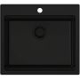Ruvetti Absol 60 3001ABFB60W zlewozmywak granitowy 56x50 cm czarny zdj.6