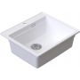 Ruvetti Absol 60 3001ABWH60W zlewozmywak granitowy 56x50 cm biały zdj.3