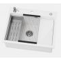 Ruvetti Absol 60 3001ABWH60W zlewozmywak granitowy 56x50 cm biały zdj.7