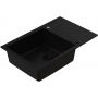 Ruvetti Axel 3001AXFB160XLW zlewozmywak granitowy 78x50 cm czarny zdj.4