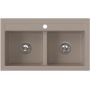 Ruvetti Doblo 3001DOBEW zlewozmywak granitowy 75.6x44.7 cm beżowy zdj.3