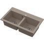 Ruvetti Doblo 3001DOBEW zlewozmywak granitowy 75.6x44.7 cm beżowy zdj.1