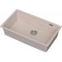 Ruvetti Latios 3001LABE80P zlewozmywak granitowy 74.5x43.5 cm beżowy zdj.1