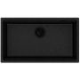 Ruvetti Latios 3001LAFB80P zlewozmywak granitowy 74.5x43.5 cm czarny zdj.4