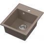 Ruvetti Pino 3001PIBE40W zlewozmywak granitowy 50x40 cm beżowy zdj.4