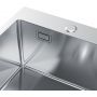 Ruvetti Masivo 5002MBS40W zlewozmywak z dozownikiem 50x40 cm stal zdj.4