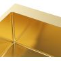 Ruvetti Masivo 5002MPVDGOLD60W zlewozmywak stalowy 60x50 cm złoty zdj.4