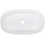 Ruvetti Ariela XL DOLARXL6034 umywalka 60x34 cm owalna nablatowa biała zdj.3