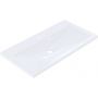 Ruvetti Idalia DOLID8042 umywalka 80x42 cm prostokątna wpuszczana biała zdj.1