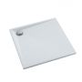 Schedline Libra White Stone 3SPL1K9090BST brodzik kwadratowy 90x90 cm biały zdj.1