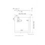 Schedline Protos Grey Stone 3SPP1K9090SSTM1SST brodzik kwadratowy 90x90 cm szary zdj.2