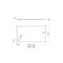 Schedline Sharper Black Stone 3SS1P90100CST brodzik prostokątny 100x90 cm czarny zdj.2