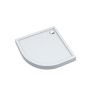 Schedline Cameron Smooth White 3STC1O8080 brodzik półokrągły 80x80 cm biały zdj.1
