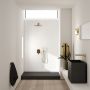 Schedline Nonlimits Black Stone 3STN1K8080CSTM1CST brodzik kwadratowy 80x80 cm czarny zdj.3