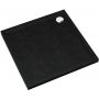 Schedpol Caspar New Black Stone 32331CST brodzik kwadratowy zdj.1